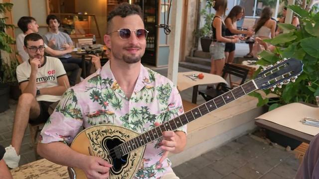 Bouzouki for a reception – Roz, a wedding bouzouki player