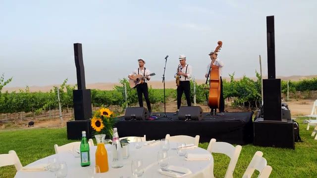 Jazz trio for events – Jazzmen in the desert