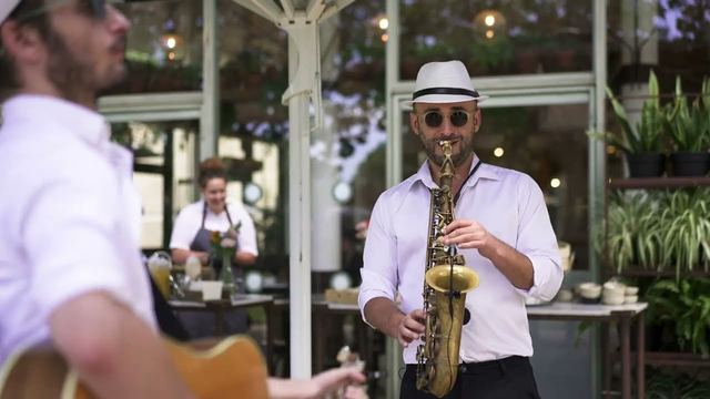 Saxophone and guitar duo for weddings – Can’t Help Falling in Love